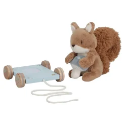 Little Dutch Arrastre Ardilla Peluche ·*Niños Juguetes Montessori|Juguetes De Madera Para Niños