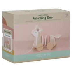 Little Dutch Arrastre Cervatillo ·*Niños Juguetes De Madera Para Niños|Juguetes De Arrastre