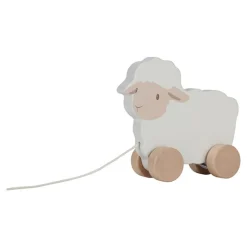 Little Dutch Arrastre Oveja pequeña granja ·*Niños Juguetes De Madera Para Niños|Juguetes Montessori