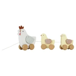 Little Dutch Arrastre Pollitos Little Farm ·*Niños Juguetes Montessori|Juguetes De Madera Para Niños