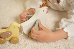 Little Dutch Arrastre Pollitos Little Farm ·*Niños Juguetes Montessori|Juguetes De Madera Para Niños