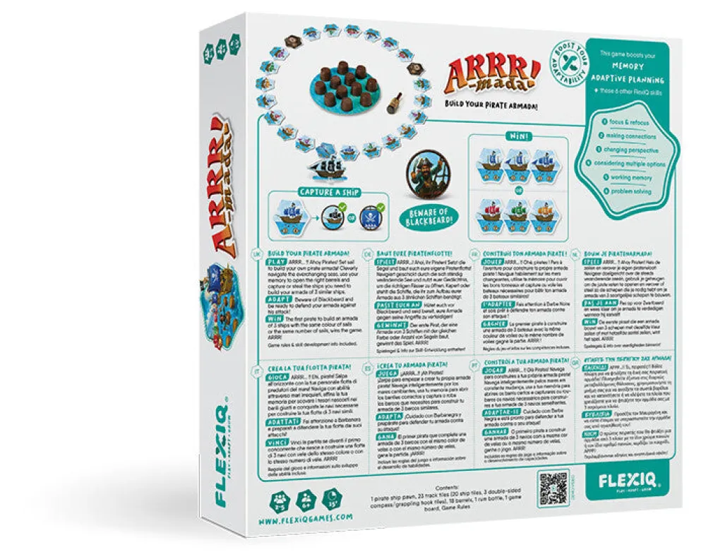 FlexiQ Arrr-Mada ·*Niños Flexiq|Juegos De Tablero