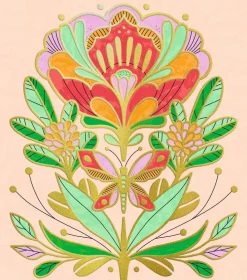 Djeco Artistic Color Flora ·*Niños Kit De Manualidades