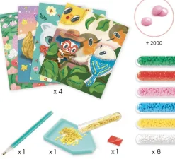 Djeco Artistic Diams Friendships ·*Niños Kit De Manualidades