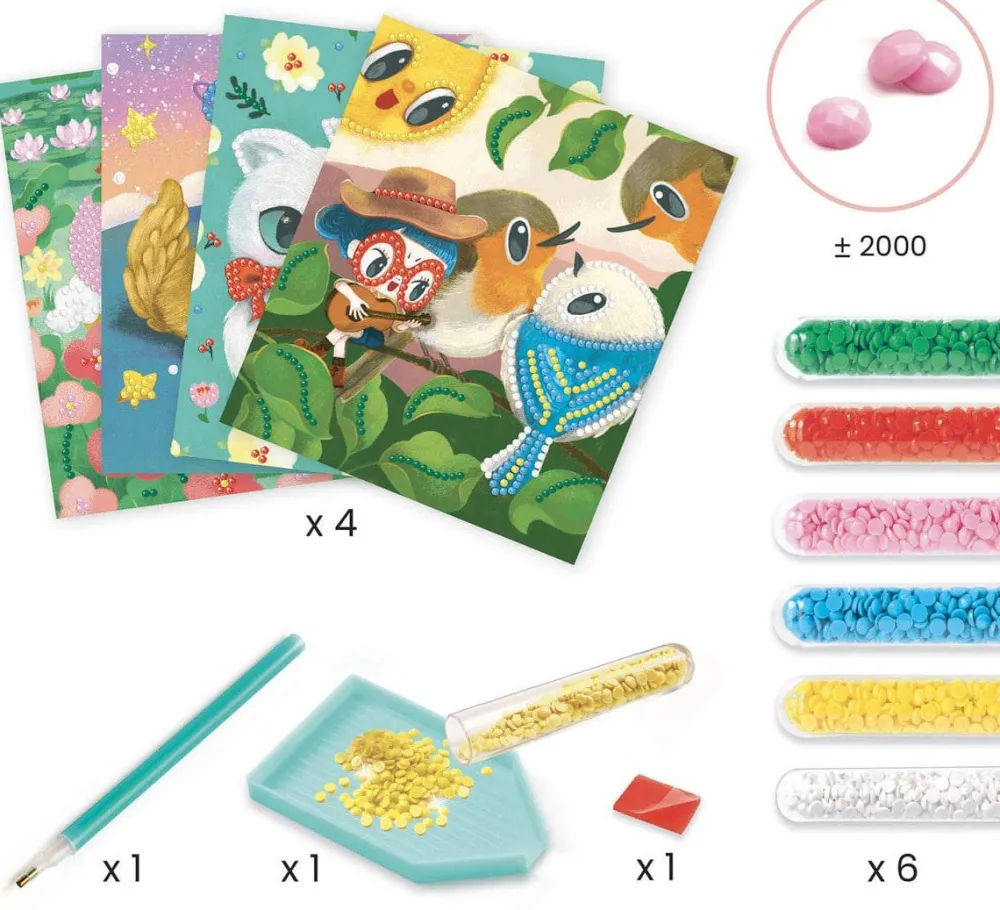 Djeco Artistic Diams Friendships ·*Niños Kit De Manualidades