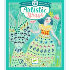 Djeco Artistic Strass Ondas acuáticas ·*Niños Kit De Manualidades