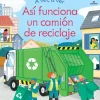 Usborne Así funciona un camión de reciclaje* Libros Con Solapas