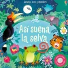 Usborne Así suena la selva*Niños Libros Musicales Y Con Sonido|Libros Manipulativos
