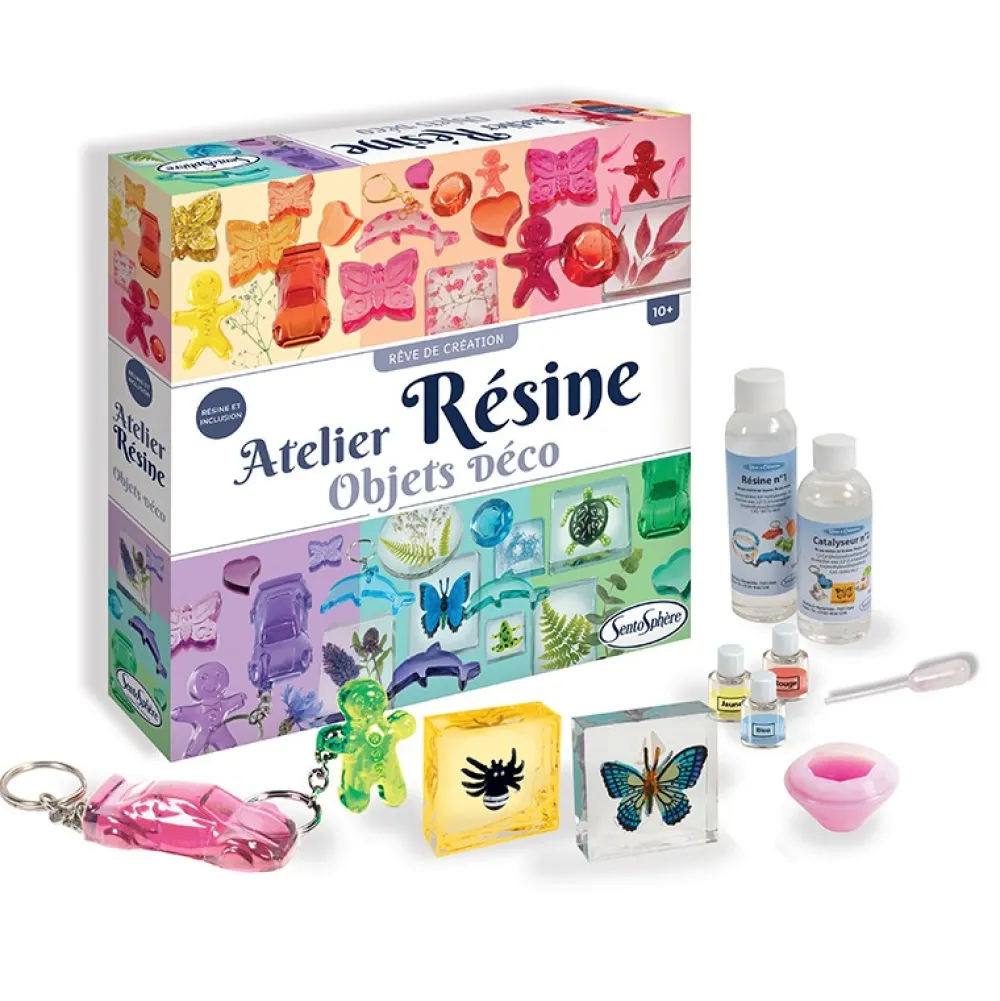 Sentosphère Atelier Decoración de resina*Niños Kit De Manualidades