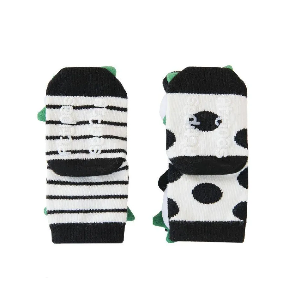 Attipas Stimulation Socks Panda*Niños Juguetes De Estimulación Para Bebé|Sonajeros