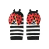 Attipas Stimulation Socks LADYBUG*Niños Juguetes De Estimulación Para Bebé|Sonajeros