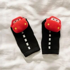 Attipas Stimulation Socks Car*Niños Juguetes De Estimulación Para Bebé|Sonajeros