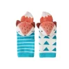 Attipas Stimulation Socks Fox*Niños Juguetes De Estimulación Para Bebé|Sonajeros