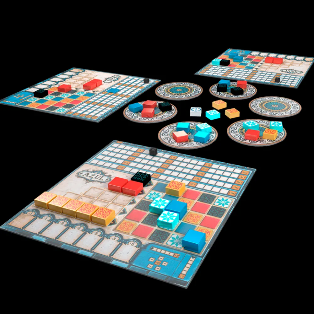 Asmodee Azul ·*Niños Juegos Asmodee|Juegos De Mesa De Viaje
