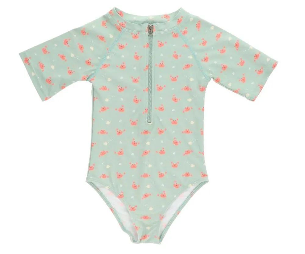 Monnëka Bañador con Cremallera · Crab Sage*Niños Conjuntos De Verano|Bañador Para Niños