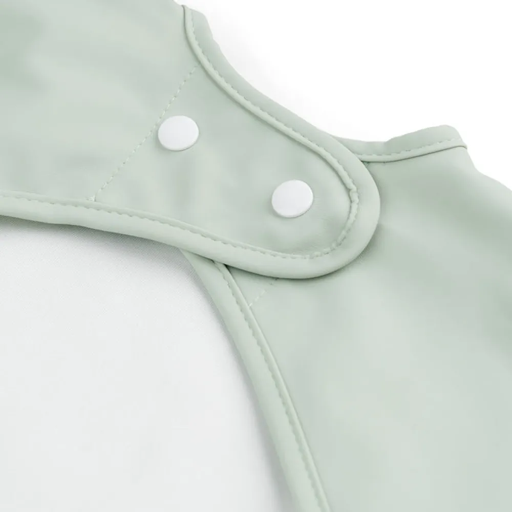 Done by Deer Babero con Mangas Croco Green ·* Baberos·Baberos Con Mangas|Baberos Con Mangas