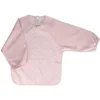 Tutete Babero con Mangas Leaves Pink* Baberos·Baberos Con Mangas|Baberos Con Mangas