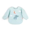 Done by Deer Babero con Mangas Playground Blue ·* Baberos·Baberos Con Mangas|Baberos Con Mangas