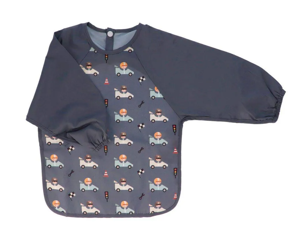 Tutete Babero con Mangas Speed Racers* Baberos·Baberos Con Mangas|Baberos Con Mangas
