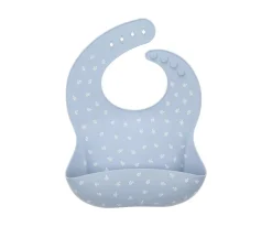 Tutete Babero Silicona leaves Blue* Baby-Led Weaning Y Accesorios Alimentación|Baberos·Baberos De Silicona