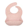Tutete Babero Silicona leaves Pink* Baby-Led Weaning Y Accesorios Alimentación|Baberos·Baberos De Silicona