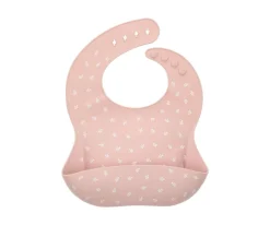 Tutete Babero Silicona leaves Pink* Baby-Led Weaning Y Accesorios Alimentación|Baberos·Baberos De Silicona