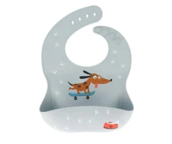 Tutete Babero Silicona Skater Dogs* Baberos·Baberos De Silicona|Baberos De Silicona