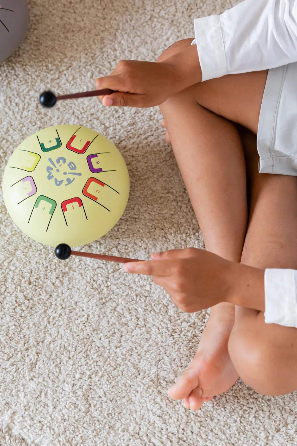 Juega Conmigo Baby Tambú 8 notas - Mellow Yellow*Niños Juguetes Musicales