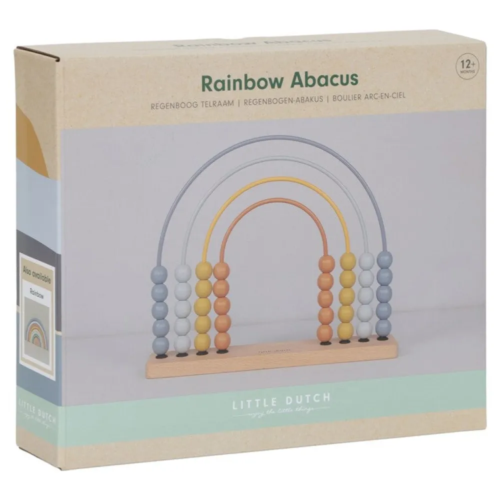 Little Dutch Ábaco Forest Friends ·*Niños Juguetes Waldorf|Juguetes De Madera Para Niños