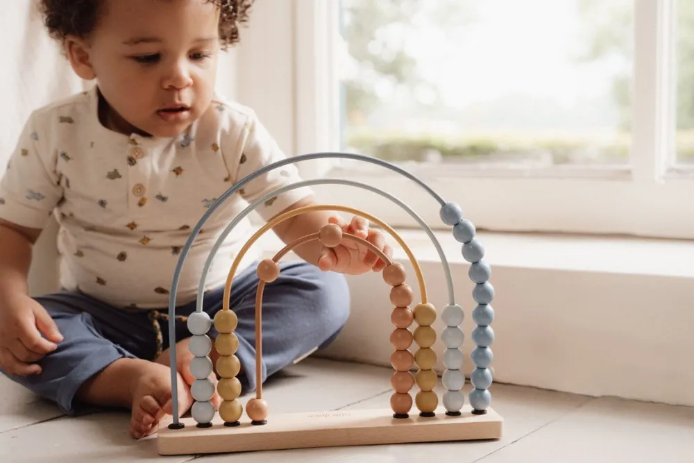 Little Dutch Ábaco Forest Friends ·*Niños Juguetes Waldorf|Juguetes De Madera Para Niños
