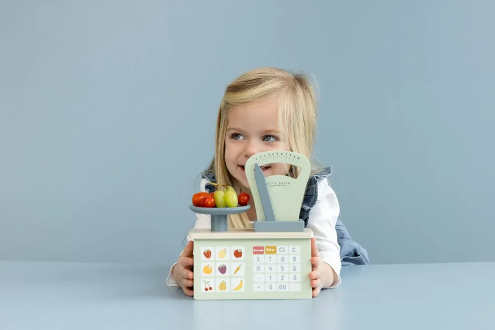 Little Dutch Balanza Nueva ·*Niños Cocinas De Madera Y Accesorios Juguete|Juguetes Waldorf