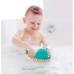 Hape Ballena Burbujas ·*Niños Mochilas, Cestas Y Bolsos Para Playa Y Piscina|Juguetes De Playa