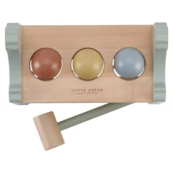 Little Dutch Banco de Golpeo con bolas Little Farm ·*Niños Juguetes Waldorf|Juguetes Montessori