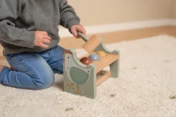 Little Dutch Banco de Golpeo con bolas Little Farm ·*Niños Juguetes Waldorf|Juguetes Montessori