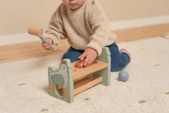 Little Dutch Banco de Golpeo con bolas Little Farm ·*Niños Juguetes Waldorf|Juguetes Montessori