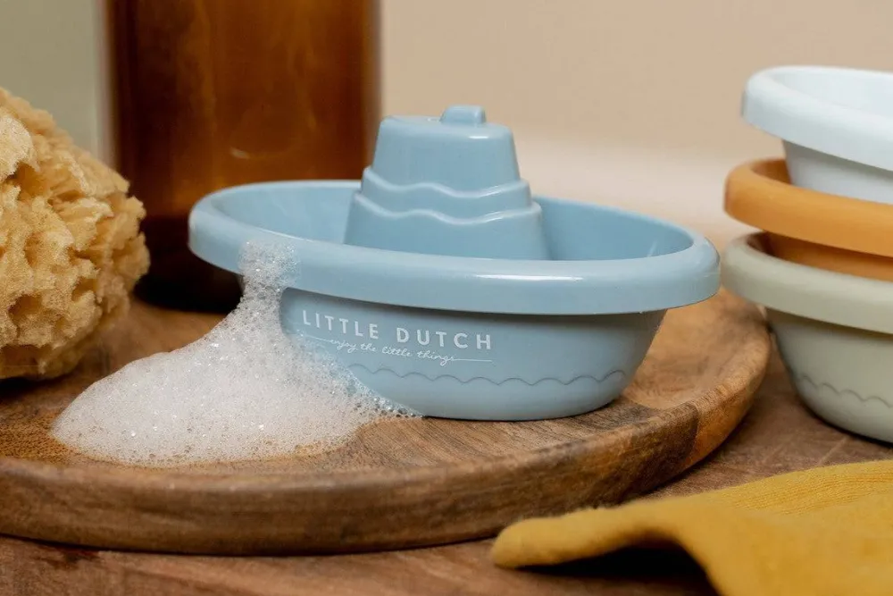 Little Dutch Barcos para el baño Azules ·*Niños Juguetes De Baño