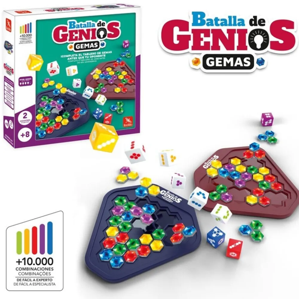Ludilo Batalla de Genios Gemas ·*Niños Ludilo|Juegos De Lógica
