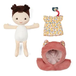 Lilliputiens Bebé Jeanne con portabebés ·*Niños Muñecos Blanditos|Peluches