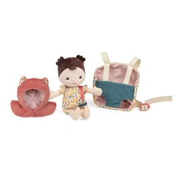 Lilliputiens Bebé Jeanne con portabebés ·*Niños Muñecos Blanditos|Peluches