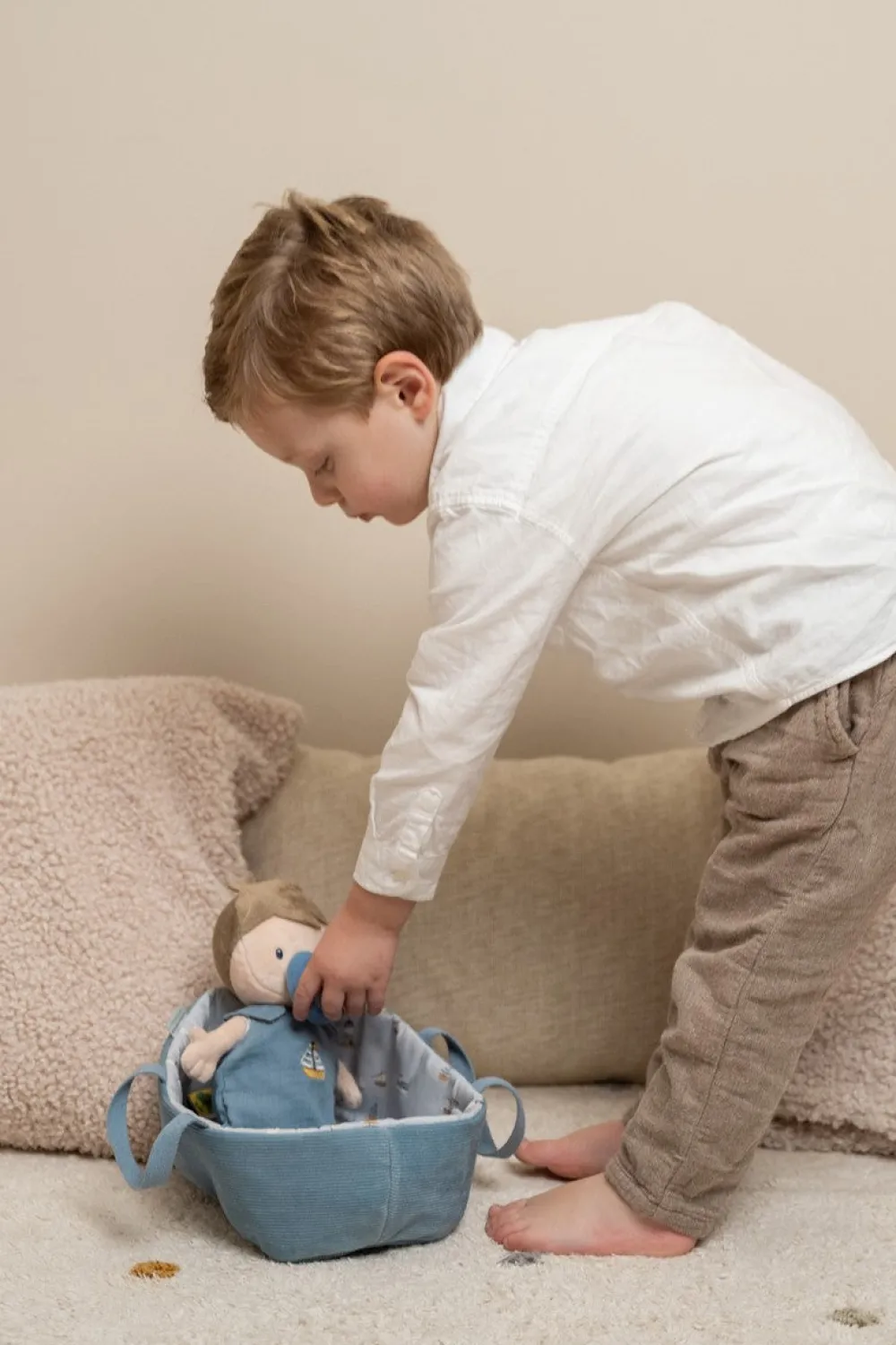 Little Dutch Bebé Jim Nuevo ·*Niños Muñecos Blanditos|Juguetes Montessori