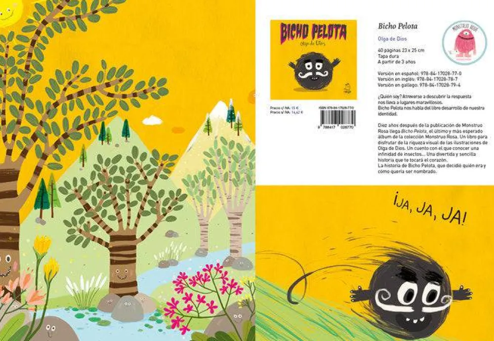 Apila Ediciones Bicho Pelota* Libros De Olga De Dios|Libros Sobre Emociones