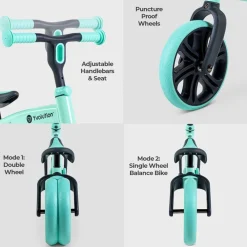 Yvolution Bicicleta equilibrio Velo ·*Niños Triciclos Sin Pedales