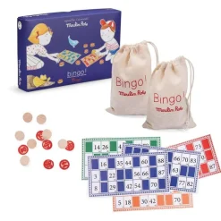 Moulin Roty Bingo ·*Niños Juegos De Mesa Competitivos|Juguetes De Toda La Vida