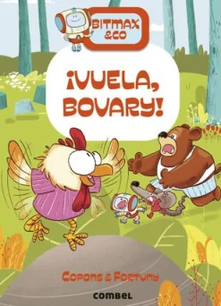 Combel Bitmax & Co. 14 - ¡Vuela, Bovary!*Niños Bitmax & Co|Libros En Mayúsculas