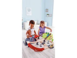 Hape Bloques construcción Ferrocarril ·*Niños Juguetes Waldorf|Juguetes Montessori