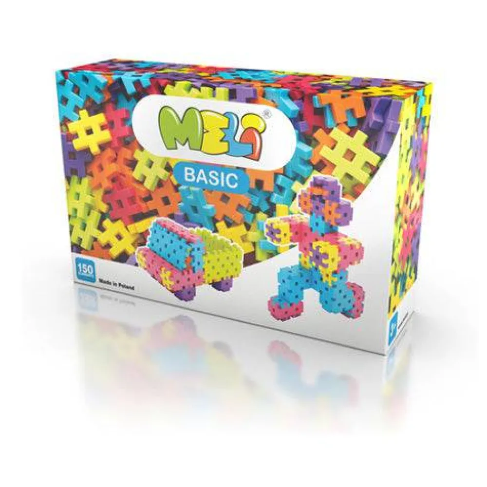 Meli Bloques · Basic 150 piezas*Niños Bloques Meli|Juguetes Y Juegos Motricidad Fina