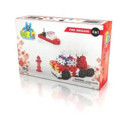 Meli Bloques · Basic Bomberos 4 en 1*Niños Bloques Meli|Juguetes Y Juegos Motricidad Fina