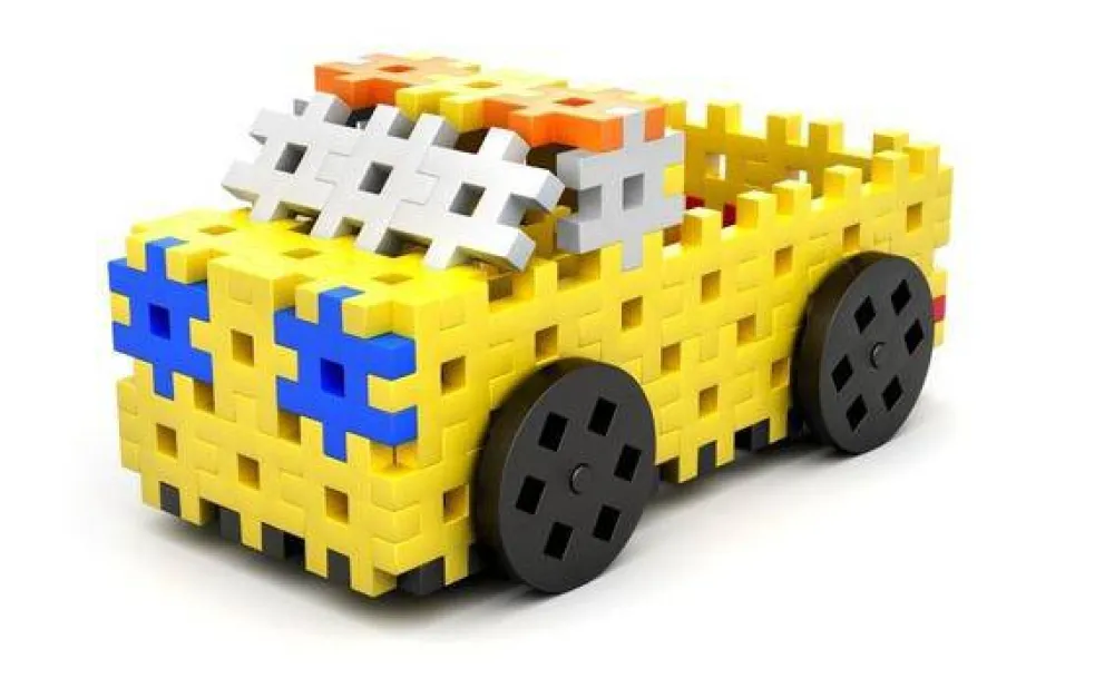 Meli Bloques · Basic Construcciones 4 en 1*Niños Bloques Meli|Juguetes Y Juegos Motricidad Fina