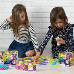 Meli Bloques · Basic Constructor Set 60pcs Pastel*Niños Bloques Meli|Juguetes Y Juegos Motricidad Fina