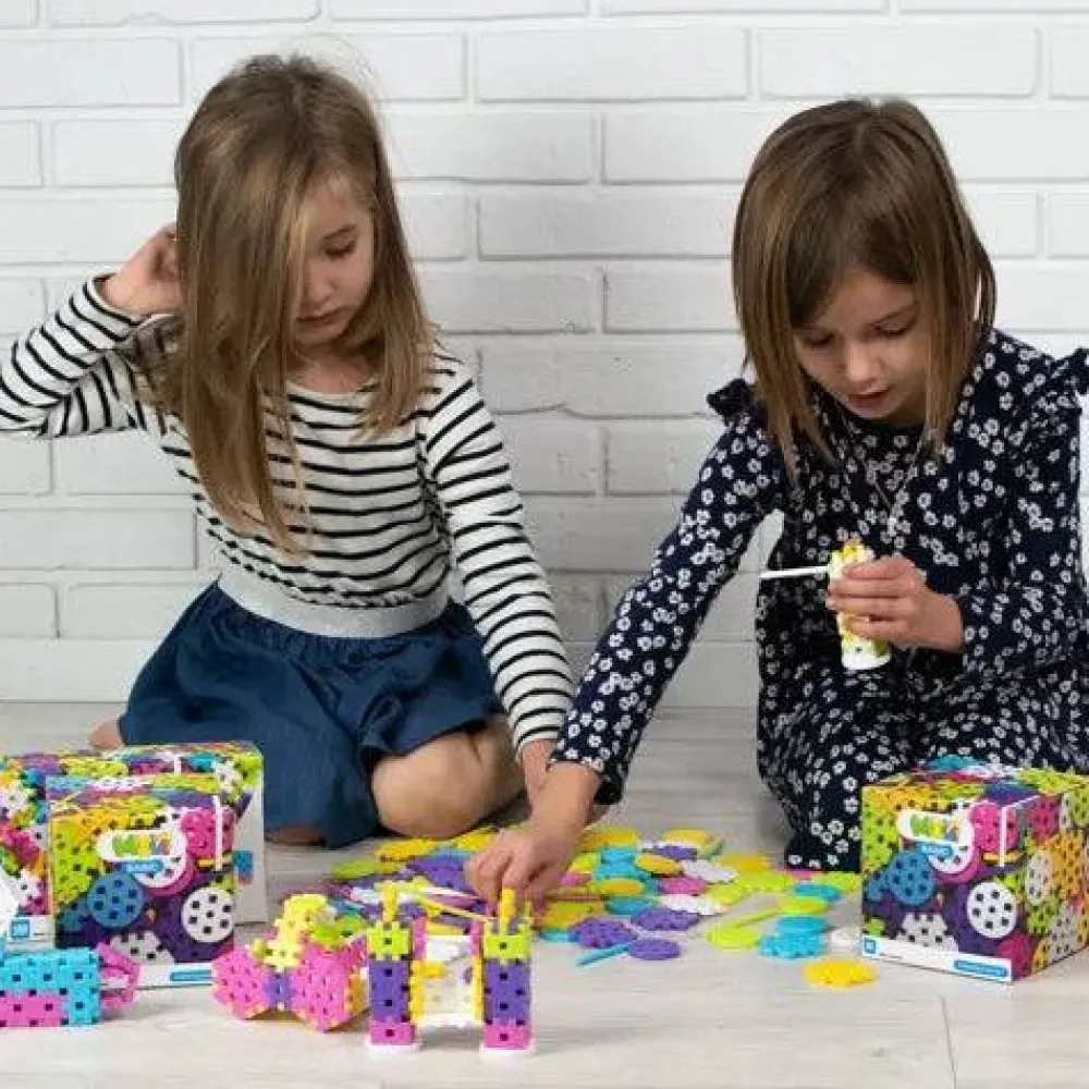 Meli Bloques · Basic Constructor Set 60pcs Pastel*Niños Bloques Meli|Juguetes Y Juegos Motricidad Fina